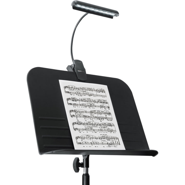 Gator Frameworks Clip-On LED Music Lamp with Adjustable Neck