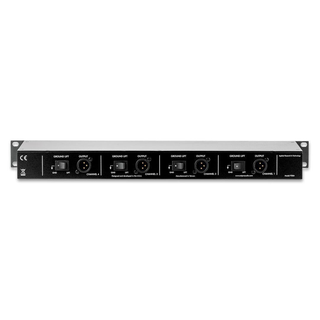ART 4 CHANNEL RACK MNT DIRECT BOX