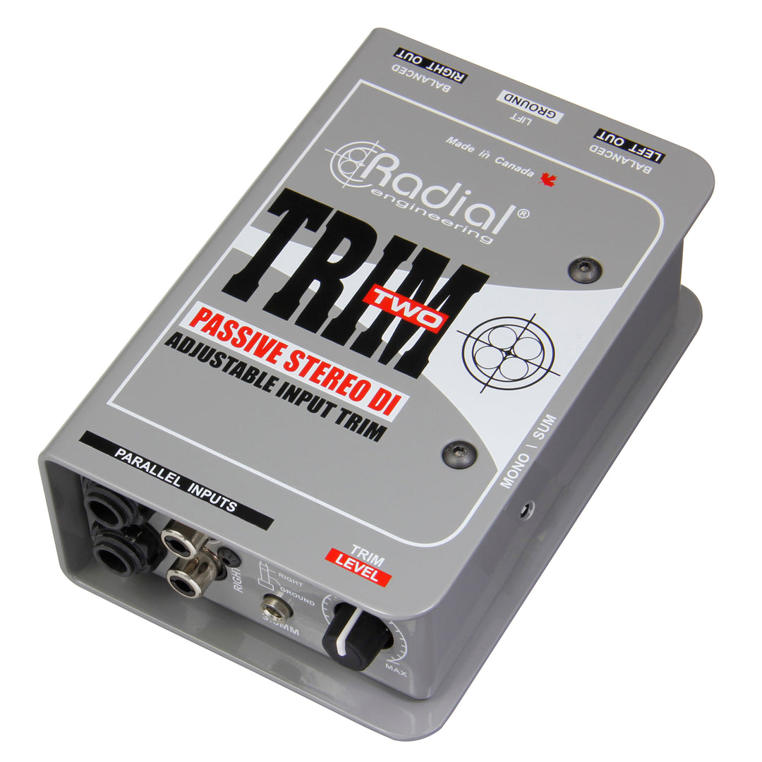 Radial Trim-Two Stereo DI with Volume Control