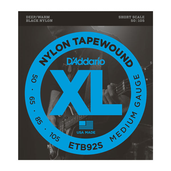 D'Addario ETB92S - SET BASS TPEWND 50-105 SHORT
