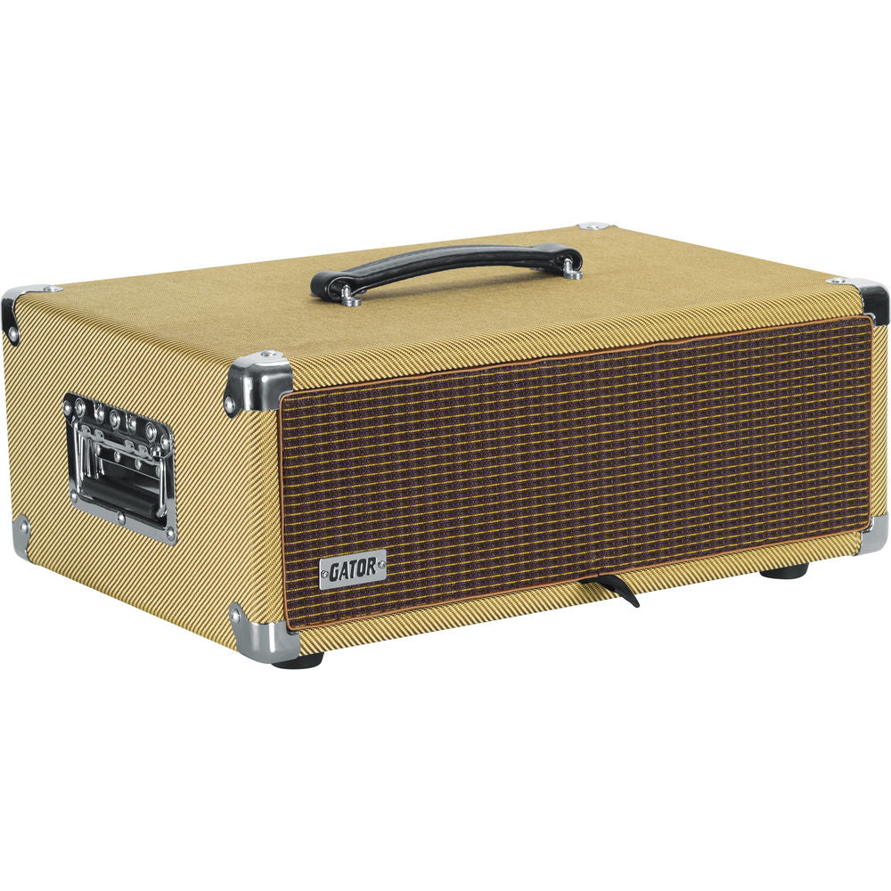 Gator Vintage Amp Vibe Rack Case (3U) - Tweed