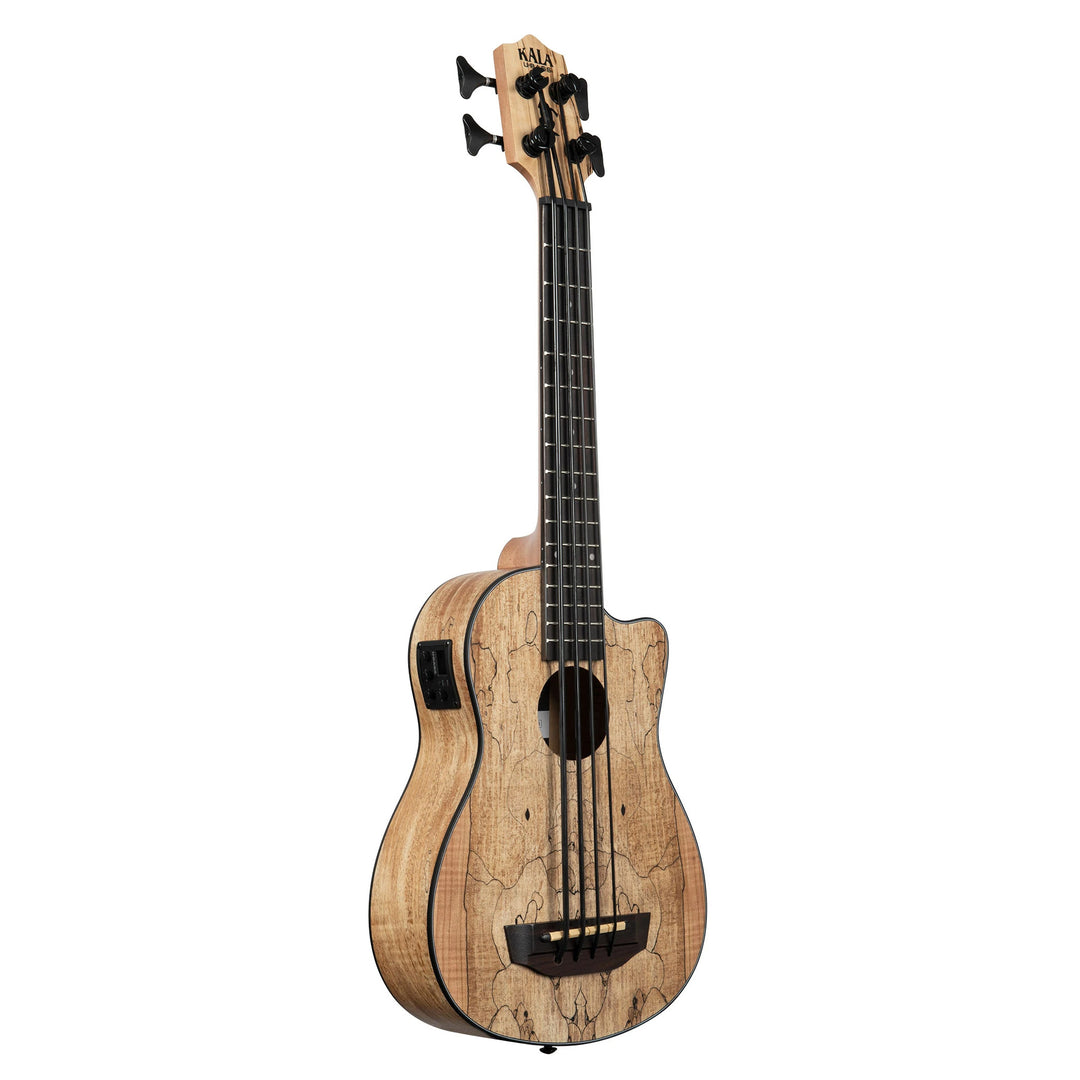 Kala U-BASS Ukulele Bass - Spalted Maple Acoustic-Electric