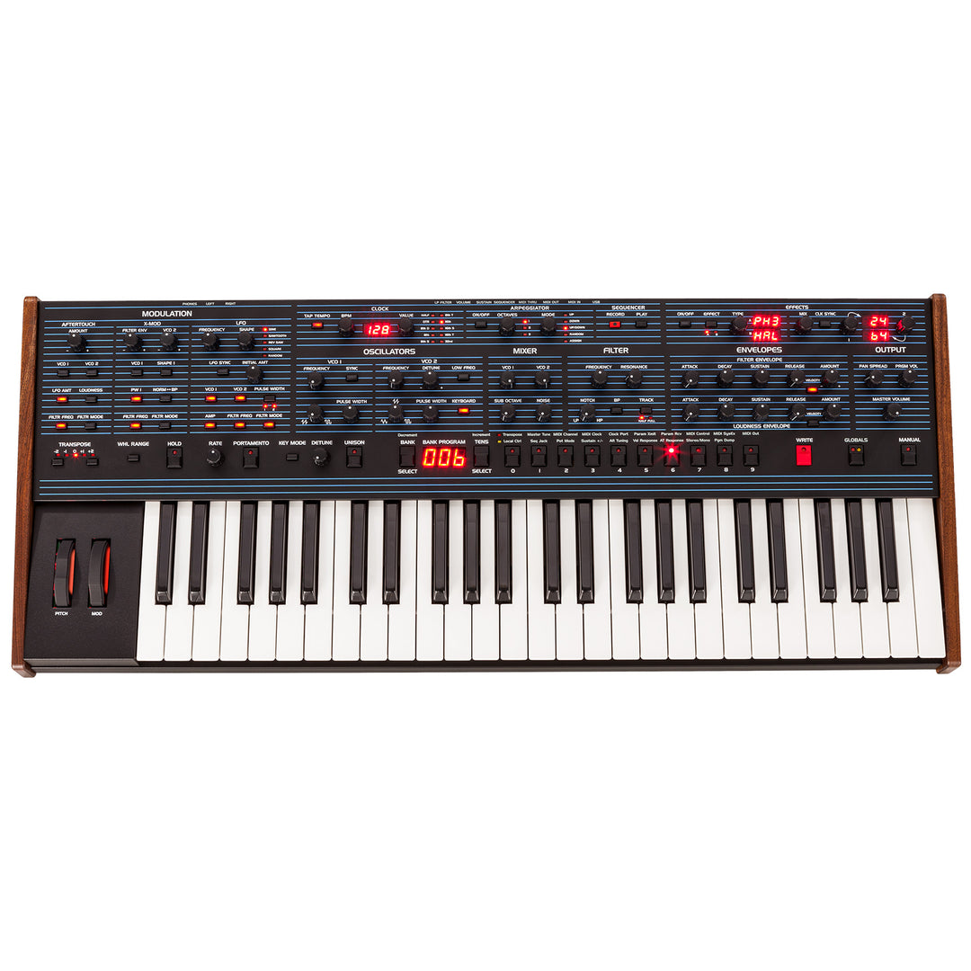Sequential OB-6 Synthesizer