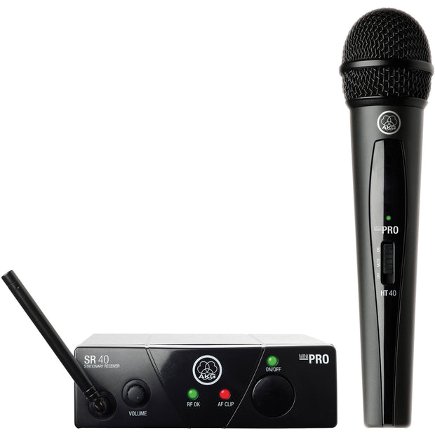 AKG WMS 40 Mini Vocal Set (Freq. 25A) Wireless Microphone