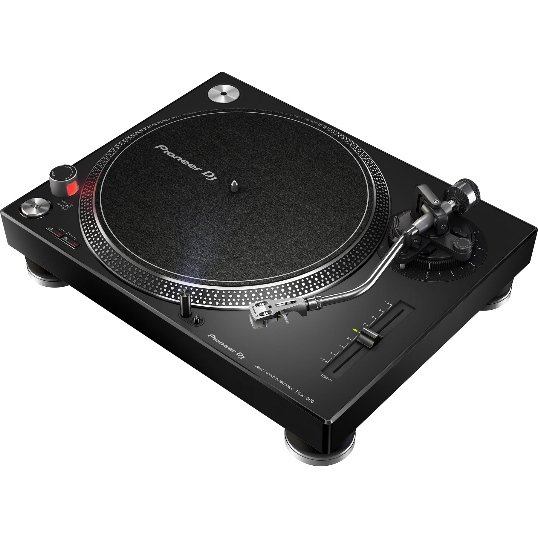 Pioneer PLX-500 Direct Drive DJ Turntable (Black) - Music City Canada