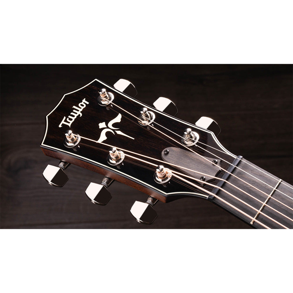 Taylor Guitars 612ce, Ebony Fretboard, Expression System ® 2 Electronics, Venetian Cutaway with Taylor Deluxe Hardshell Brown Case