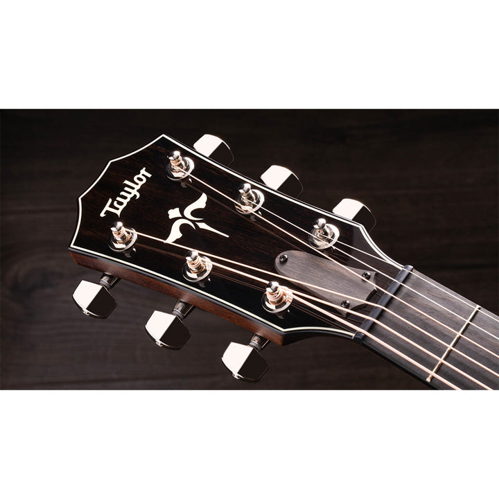 Taylor Guitars 612ce, Ebony Fretboard, Expression System ® 2 Electronics, Venetian Cutaway with Taylor Deluxe Hardshell Brown Case