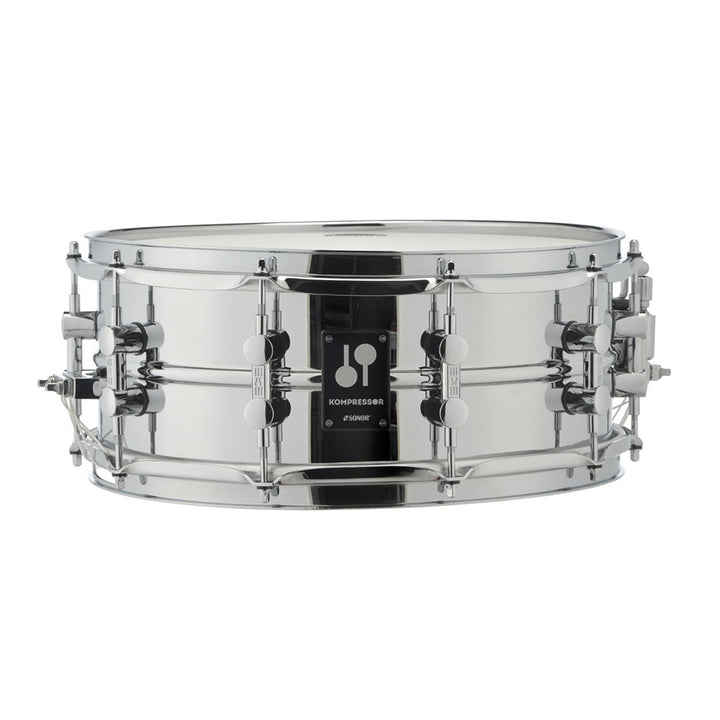 Sonor Kompressor Snare Drum 14x6.5 Inch, Steel, Chrome