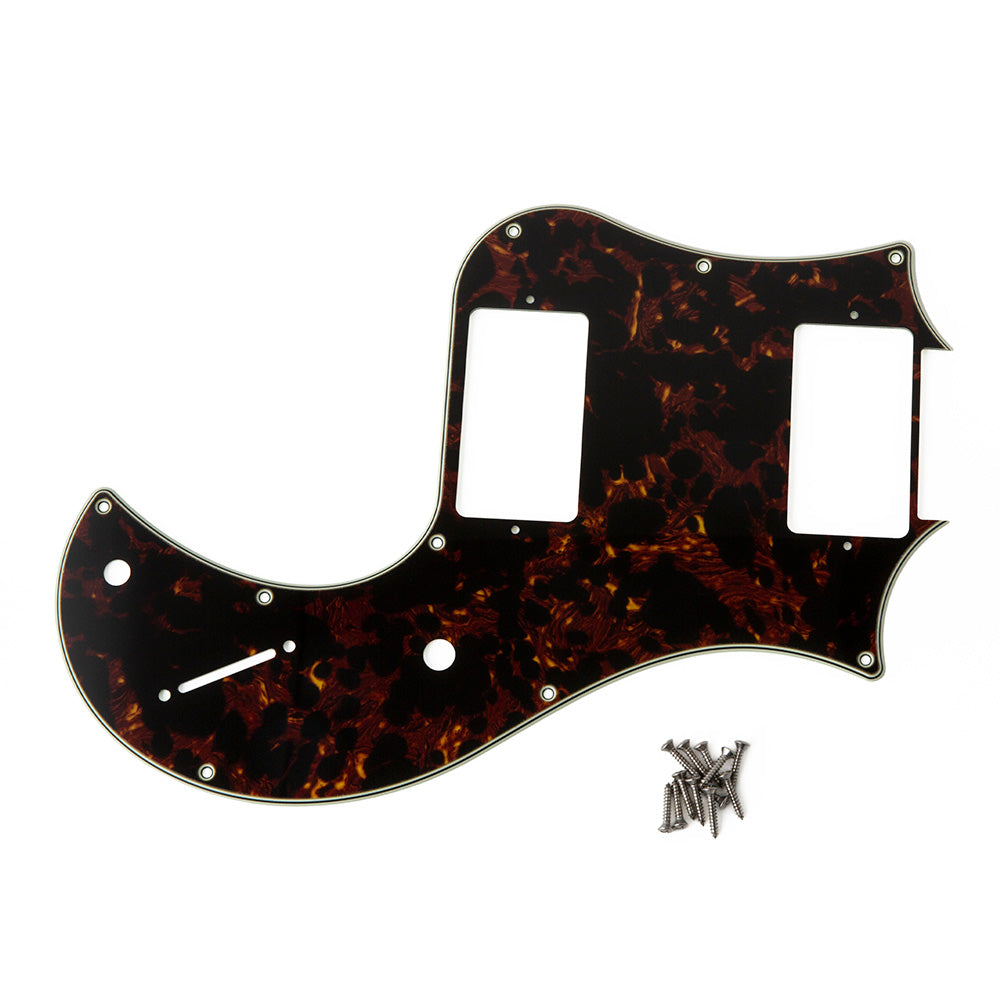 PRS Pickguard for Standard 22 S2 - 4-Ply Tortoise, Mint, Black, Mint
