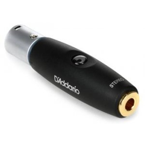 D'Addario PW-P047T - ADPT, 1/4'' FM ST TO 1/4'' ST FM
