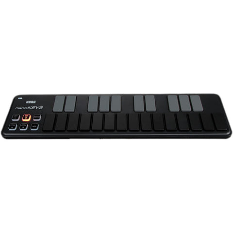 Korg nanoKEY2 Slim-Line USB MIDI Controller (Black)