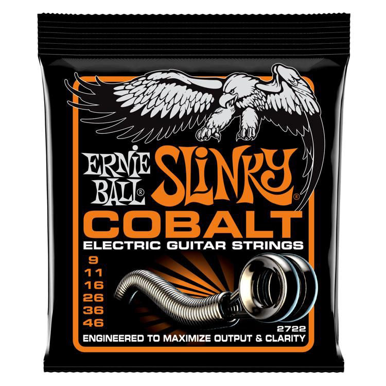 Ernie Ball 2722EB COBALT HYBRID SLINKY 9-46