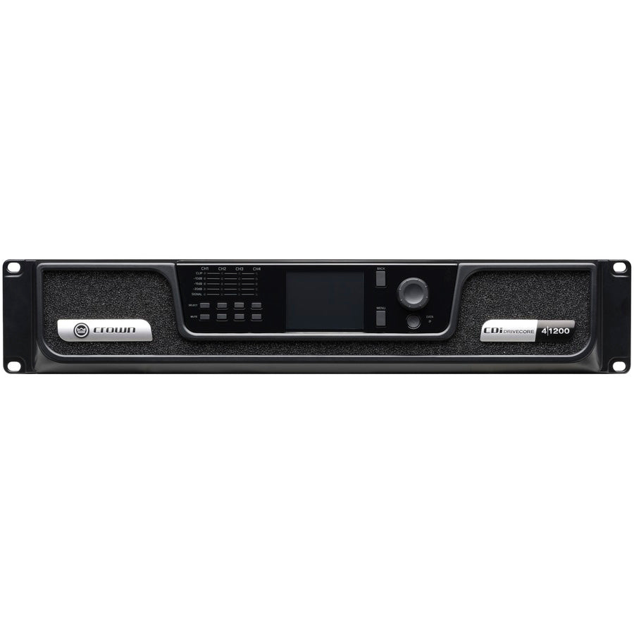 Crown CDi DriveCore 4|1200 Four-channel, 1200W @ 2/4/8 ohms Power Amplifier with DSP, 70V/100V