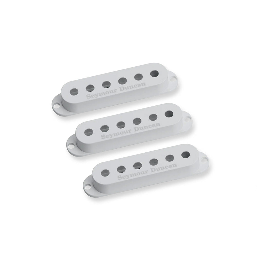 Seymour Duncan Strat Cover Parchment Pack of 3 with Logo