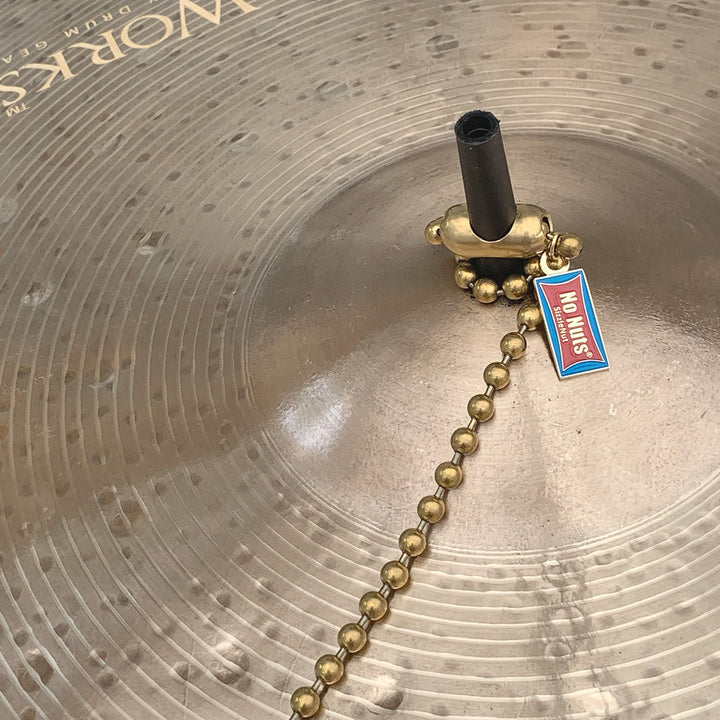 No Nuts 7001- No Nuts Sizzle Nut 12" Brass Rivet Effect