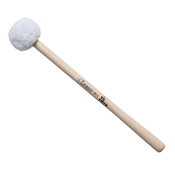 Vic Firth MB1S Corpmaster Bass Mallets-Small Head,Soft Mallets