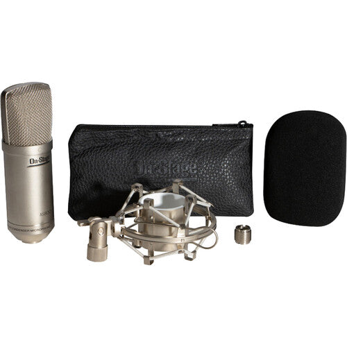 On-Stage AS800 Large-Diaphragm Cardioid Condenser Microphone w/ Shockmount