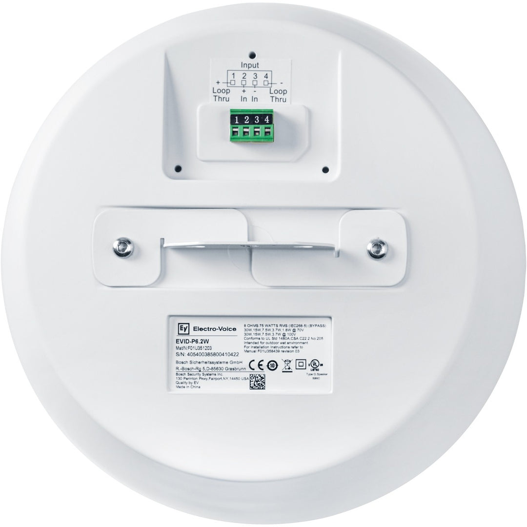 Electro-Voice EVID-P6.2W - Pendant speaker 6.5” (White)