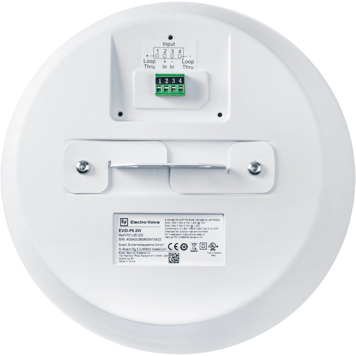 Electro-Voice EVID-P6.2W - Pendant speaker 6.5” (White)