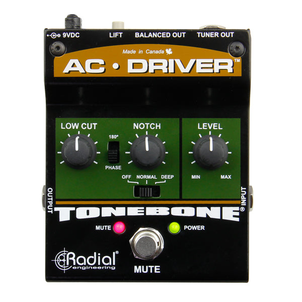 Tonebone AC Driver Acoustic Instrument Preamp and Direct Box