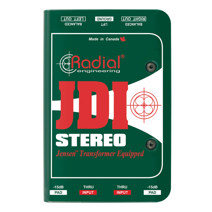 Radial JDI Stereo Passive Direct Box