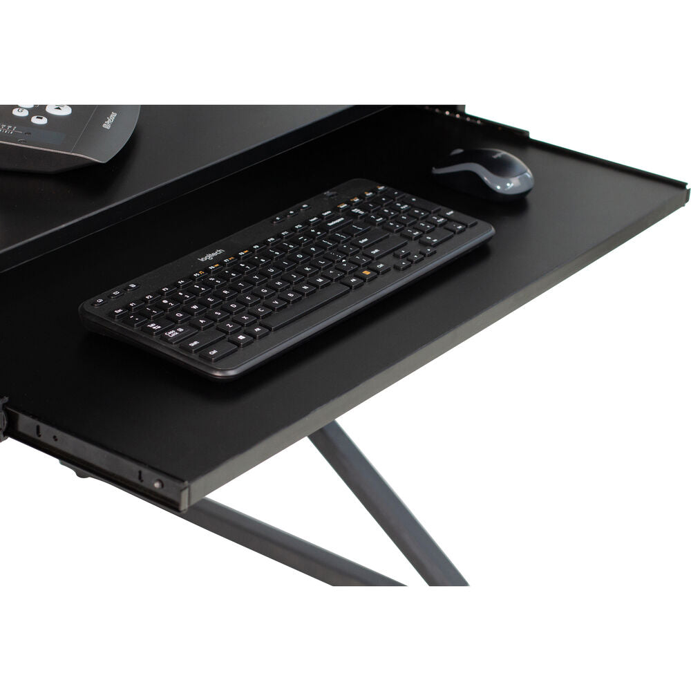 Gator Content Creator Furniture Series Main Desk - Black
