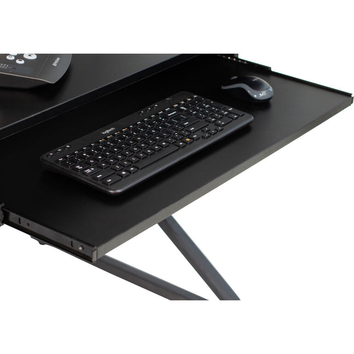 Gator Content Creator Furniture Series Main Desk - Black