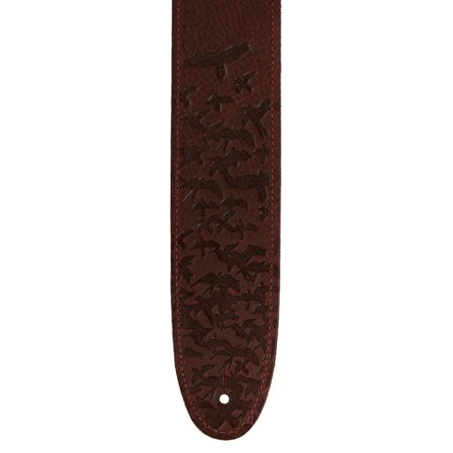 PRS 2.5" Leather Bird Swarm Strap, Rust
