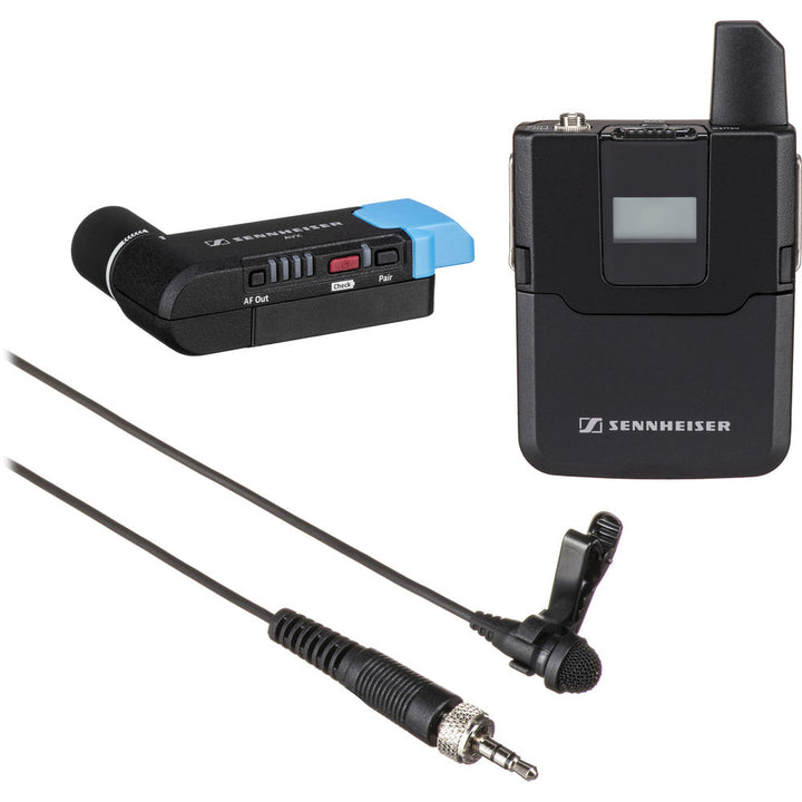 Sennheiser AVX-MKE2 SET-4 Digital Camera-Mount Wireless Omni Lavalier Microphone System (1.9 GHz)