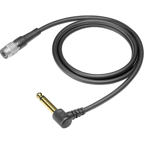 Audio-Technica AT-GRcW Instrument Input Cable with 90-Degree 1/4'' Phone Plug