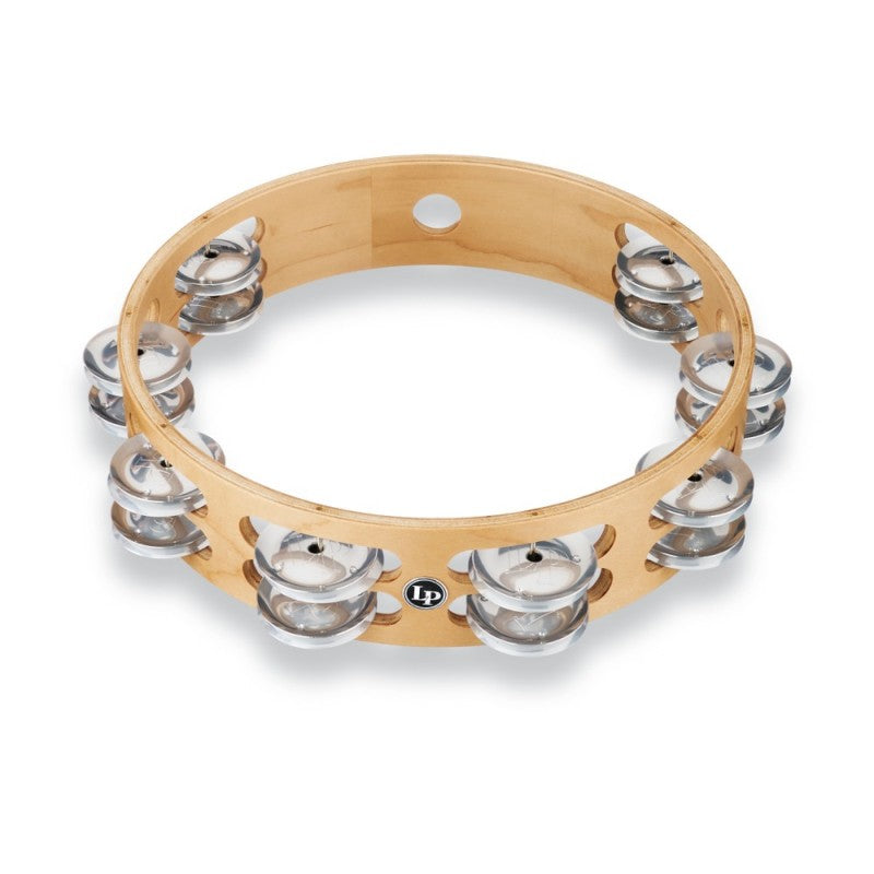 LP LP380B-AL - Pro 10” Double Row Tambourine - Aluminum