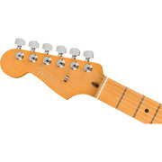 Fender American Ultra Stratocaster Maple Fingerboard Electric Guitar Left-Hand - Texas Tea