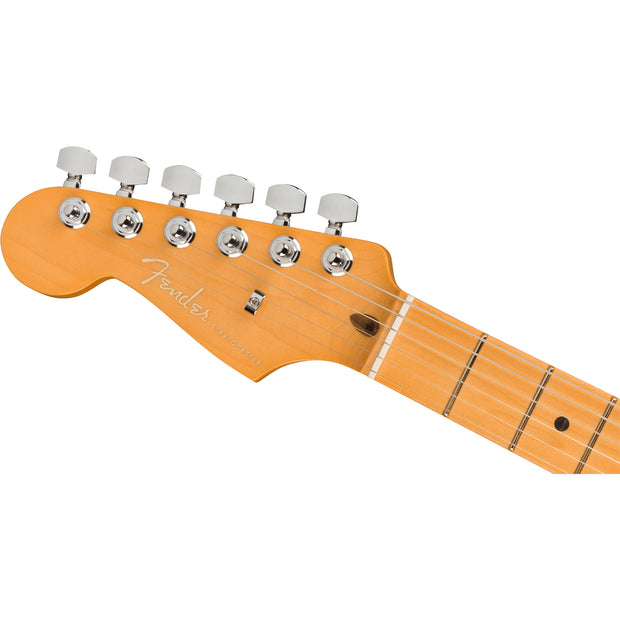 Fender American Ultra Stratocaster® Maple, LEFT-Handed Electric Guitar - Texas Tea