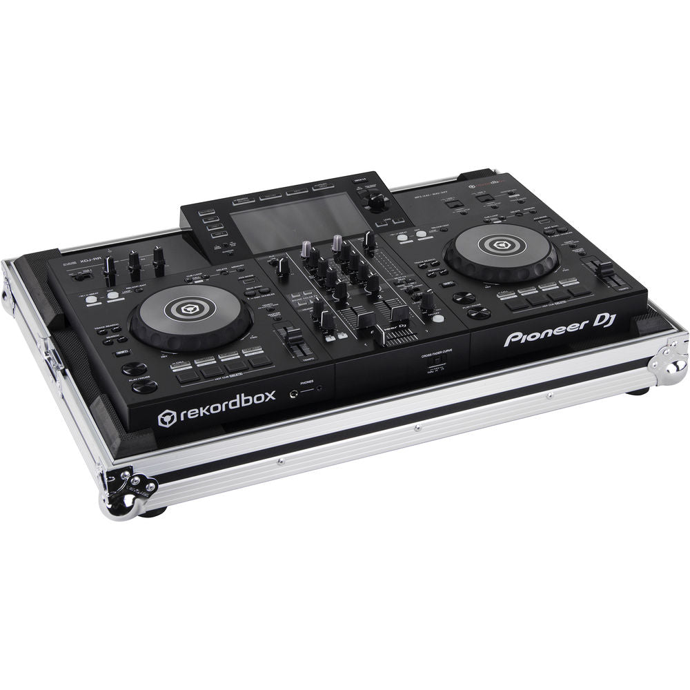 Odyssey FZPIXDJRR Low-Profile Flight Case for Pioneer XDJ-RR DJ Controller - Silver and Black