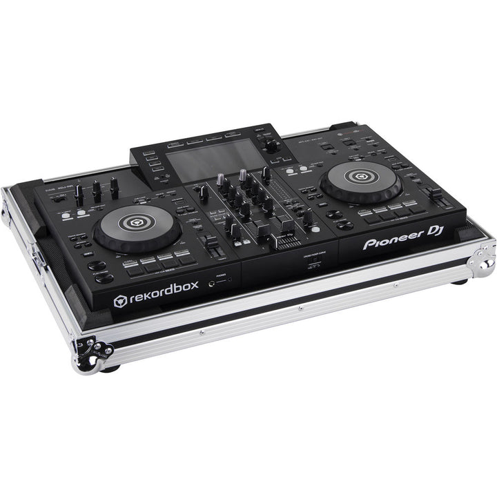 Odyssey FZPIXDJRR Low-Profile Flight Case for Pioneer XDJ-RR DJ Controller - Silver and Black