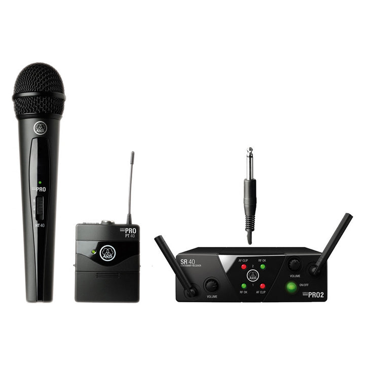 AKG WMS 40 Mini 2 Mix Vocal/Instrumental Set (Freq. 25 A/C)