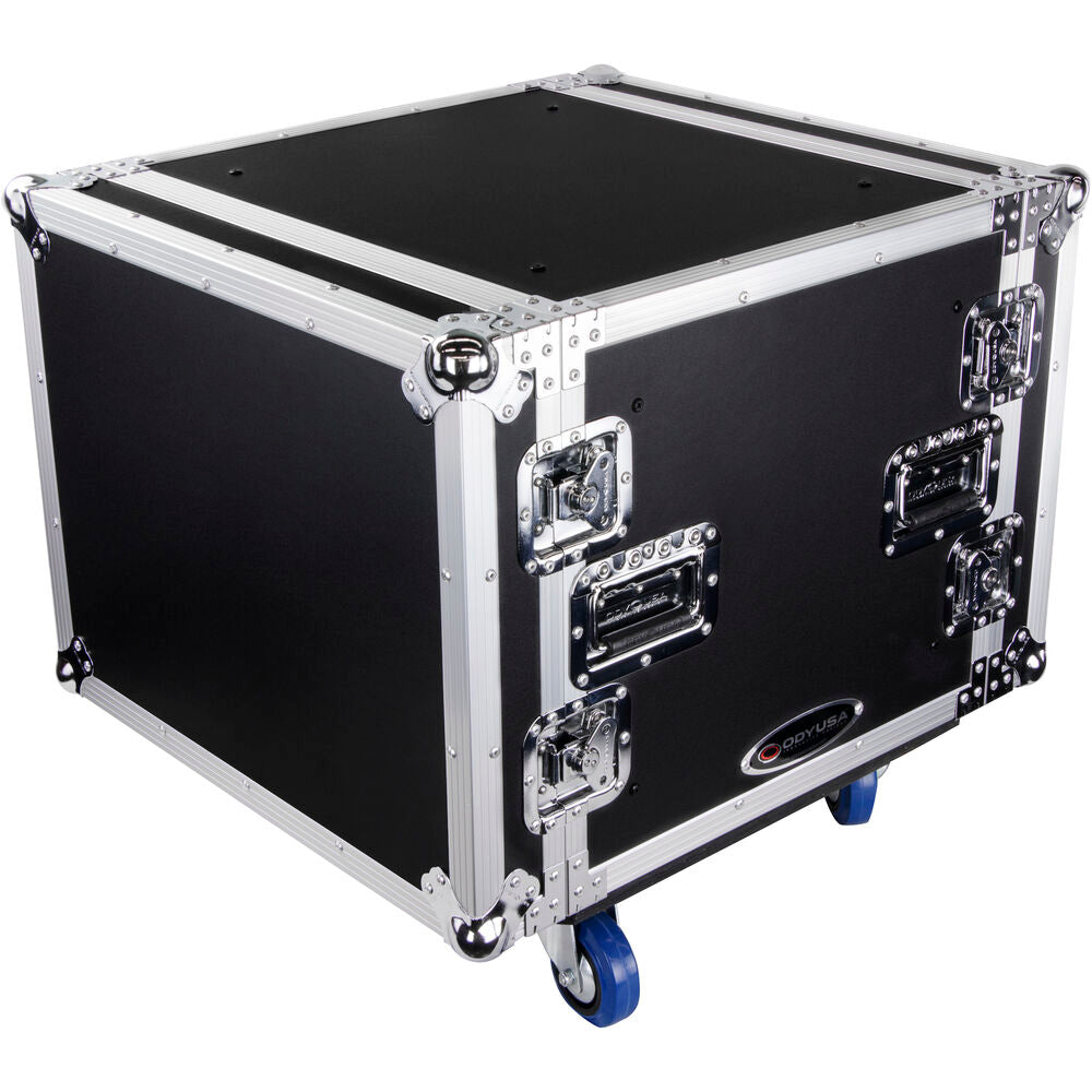 Odyssey FZS08W Flight Zone Shockmount Case with Wheels - 8U