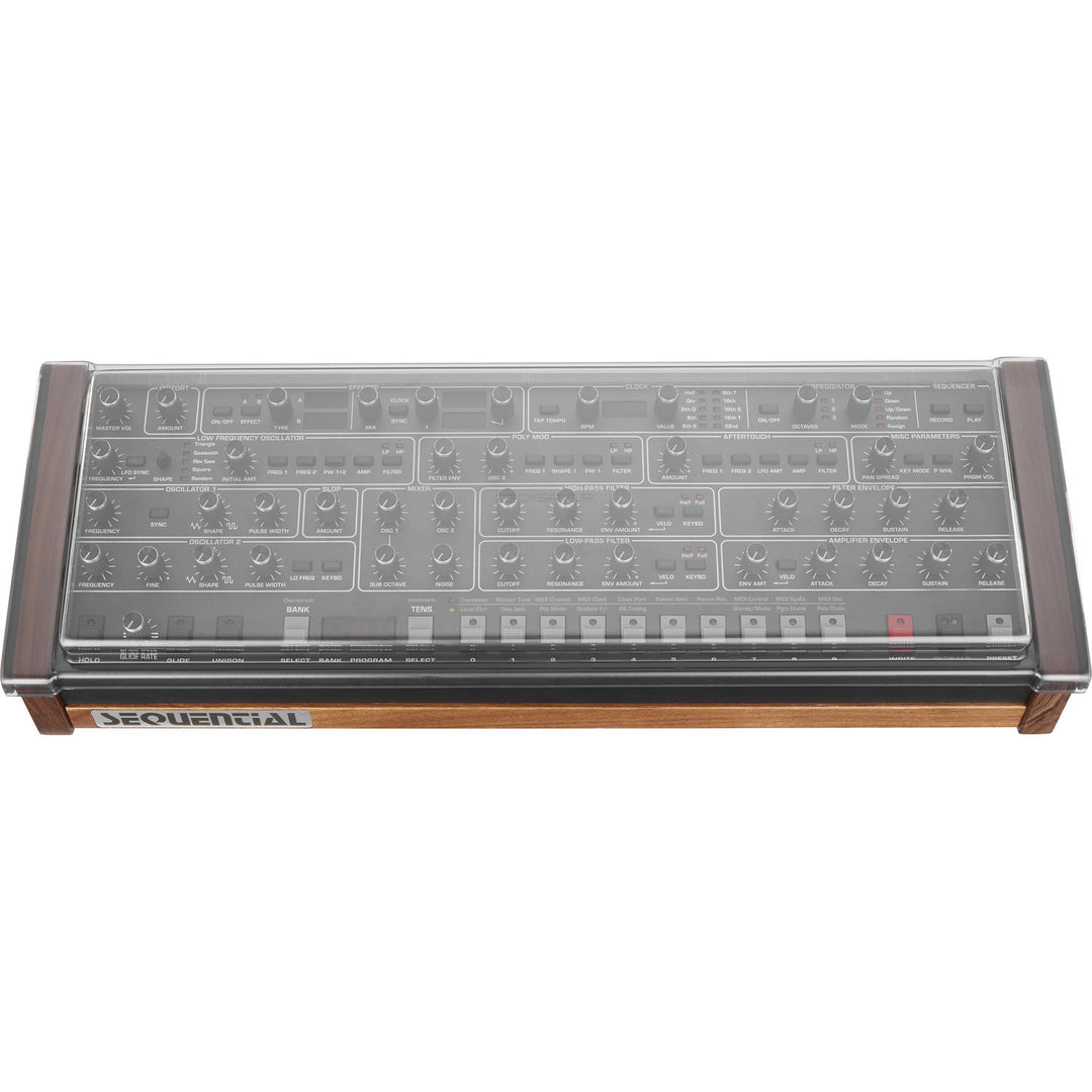 Decksaver Dust Cover for Dave Smith Instruments Sequential Prophet 6 Desktop Synth