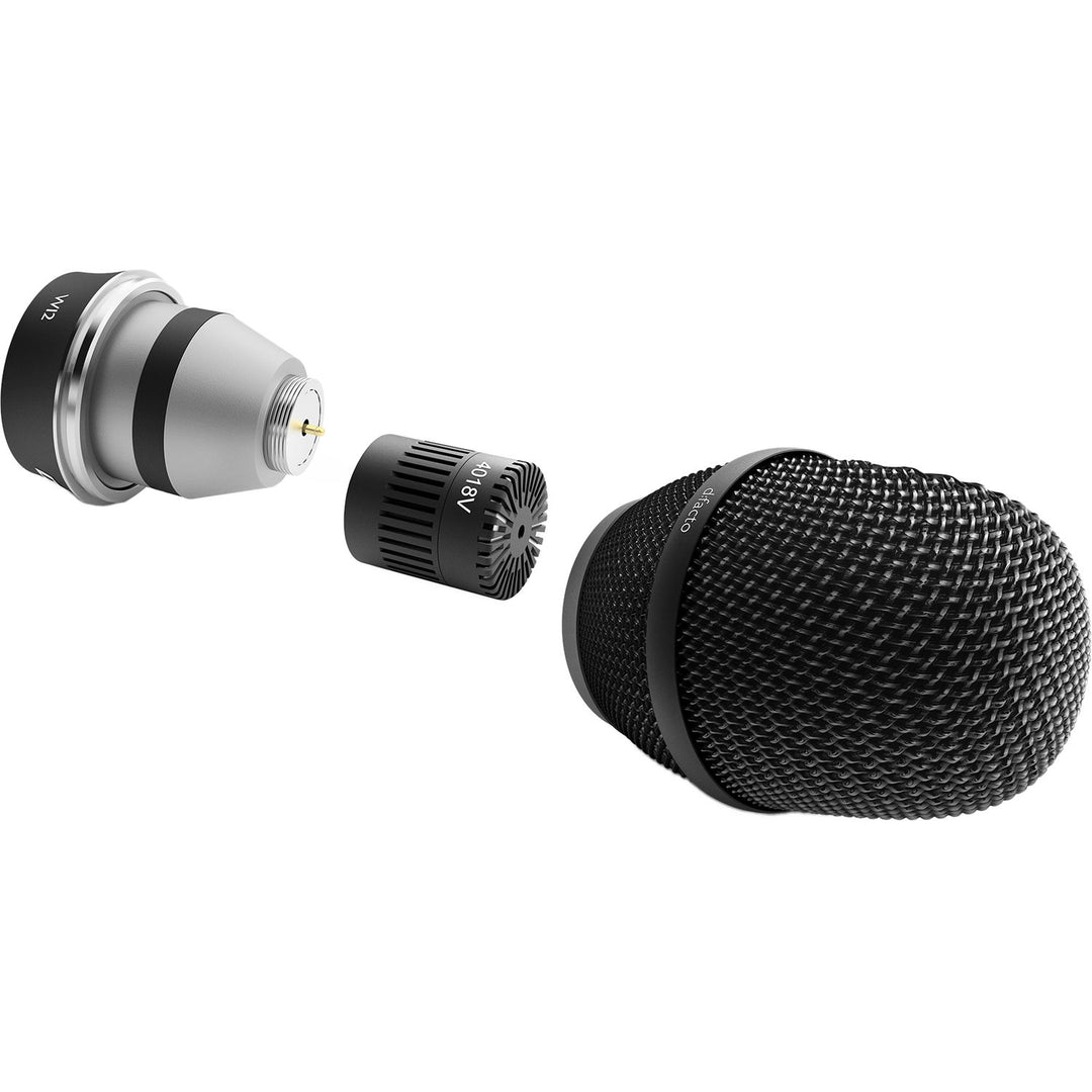 DPA Microphones d:facto 4018V Softboost Supercardioid Microphone w/ WI2 Wireless Adapter - Black