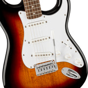 Squier Affinity Series Stratocaster Laurel Fingerboard Electric Guitar w/ White Pickguard - 3-Color Sunburst