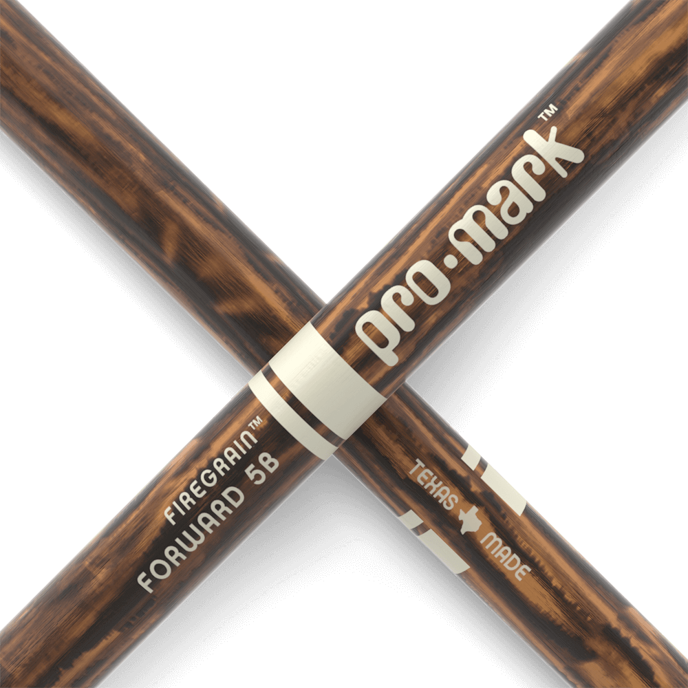 Promark TX5BW-FG-Promark Classic 5B Firegrain Hickory Drumsticks
