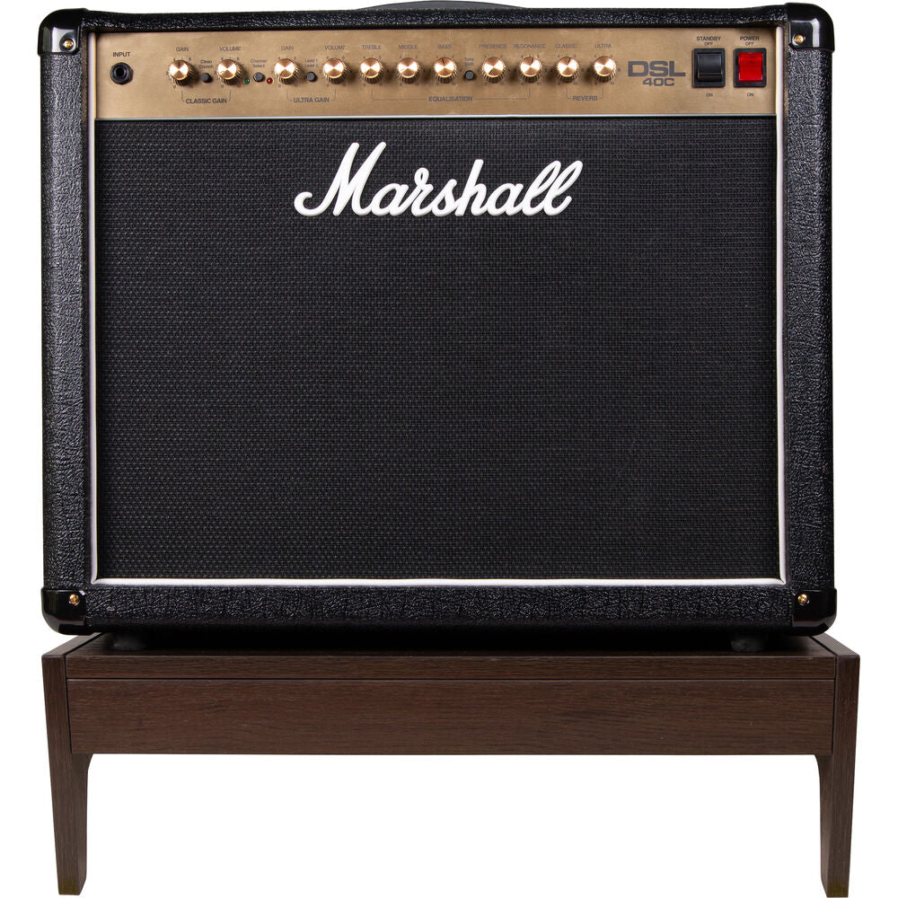 Gator Frameworks Elite Series Large Combo Guitar Amp Stand - Dark Walnut Brown