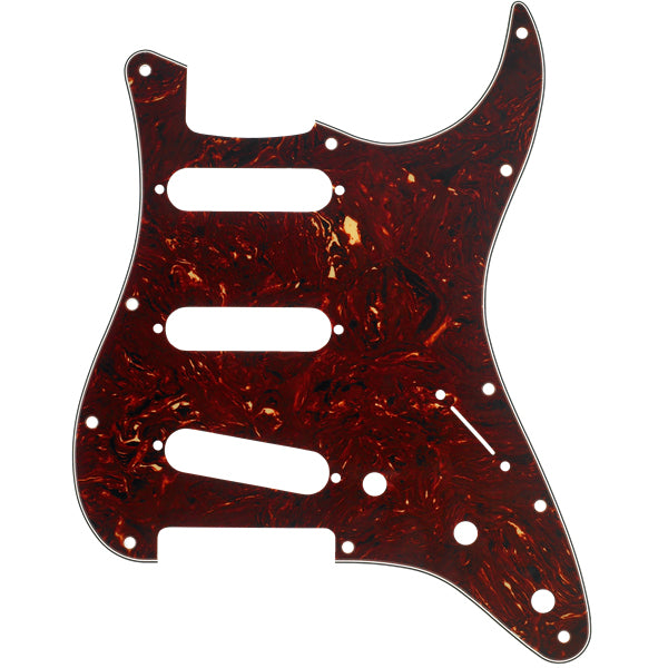 Fender Pickguard for Stratocaster S/S/S 11-Hole Mount 4-Ply - Tortoise Shell