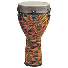 Remo DJ-0010-PM - 10''X24''Djembe,Mondo,Kintekloth Finish, Skyndeep Fiberskyn