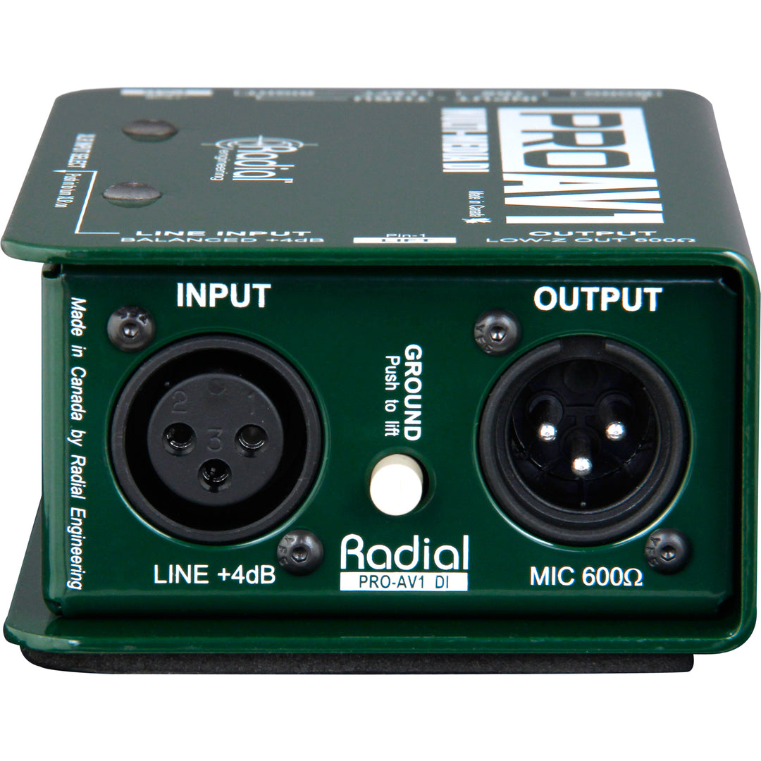 Radial ProAV1 - Audio/Video Passive Direct Box