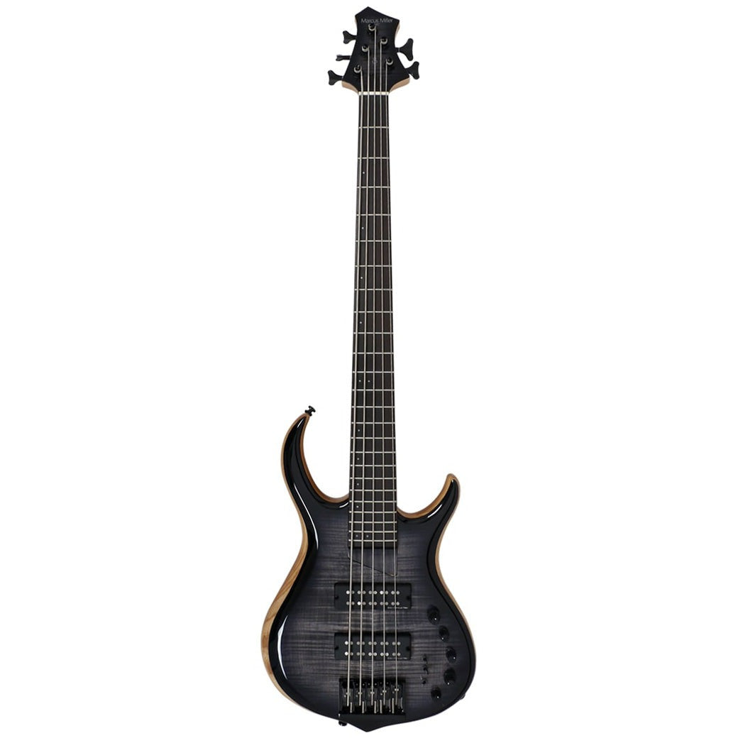 Sire Marcus Miller M7 Swamp Ash 5-String 2nd Gen Electric Bass Guitar (Transparent Black Satin)