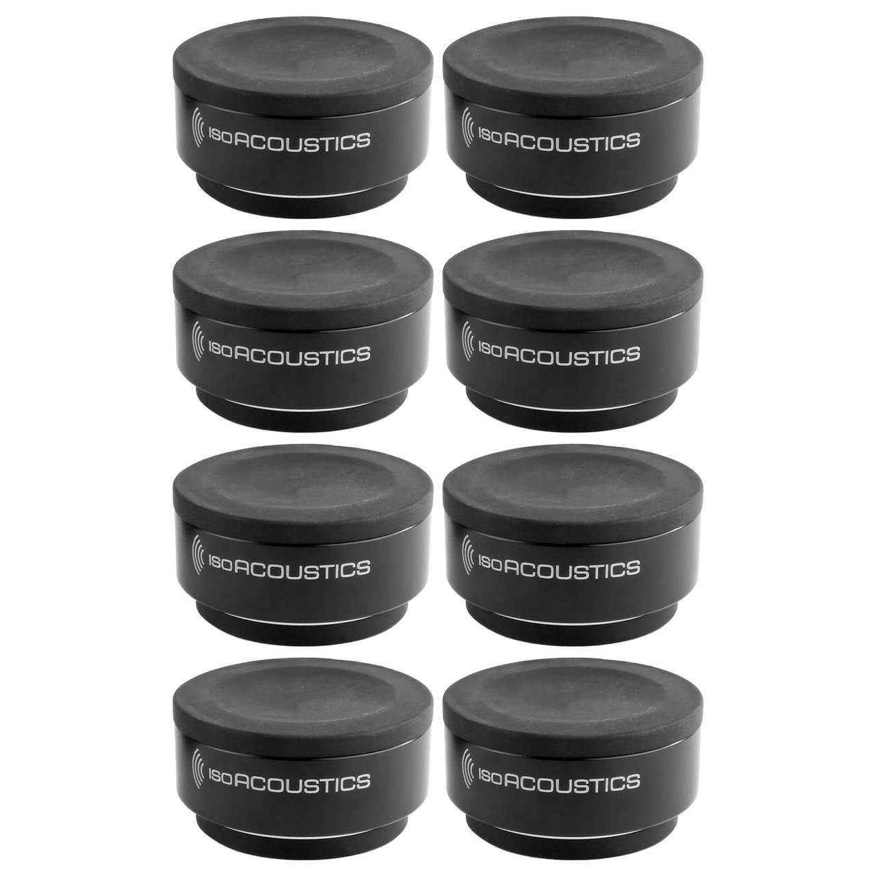 IsoAcoustics ISO-Puck Mini Isolation Discs for Studio Monitors (8-Pack)