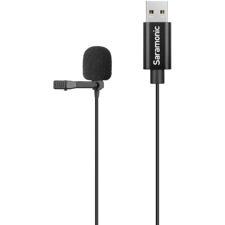 Saramonic SR-ULM10L Omnidirectional USB Lavalier Microphone - 19.7’ Cable