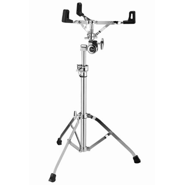 Pearl S-1030LS Snare Drum Stand, w/Gyro-Lock Tilter, Adjustable Basket, Single Braced Leg