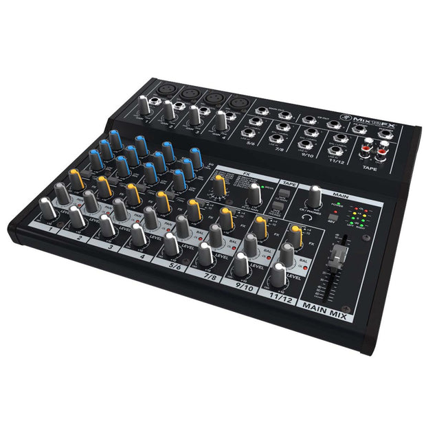 Mackie Mix12FX Compact 12-Channel Mixer w/ Effects